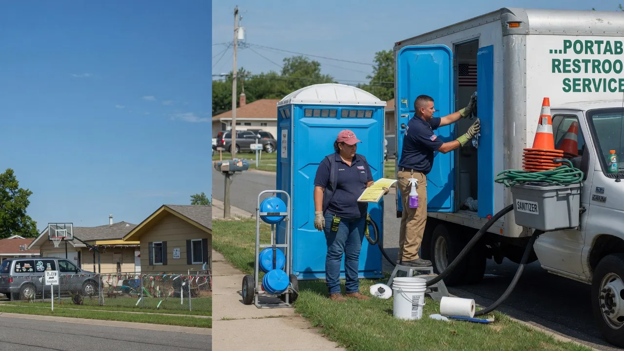 Portable Toilet Rental in Cortland, IL near me